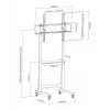 Techly ICA-TR74 βάση/στήριγμα τοίχου TV 2,29 m (90 ίντσες) μαύρο