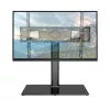 Techly ICA-LCD S07L βάση τηλεόρασης, 32-65 ιντσών (81-165,1 cm), 45 kg, VESA 600x400, βάση από ψημένο γυαλί, μαύρη