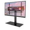 Techly ICA-LCD S07L βάση τηλεόρασης, 32-65 ιντσών (81-165,1 cm), 45 kg, VESA 600x400, βάση από ψημένο γυαλί, μαύρη