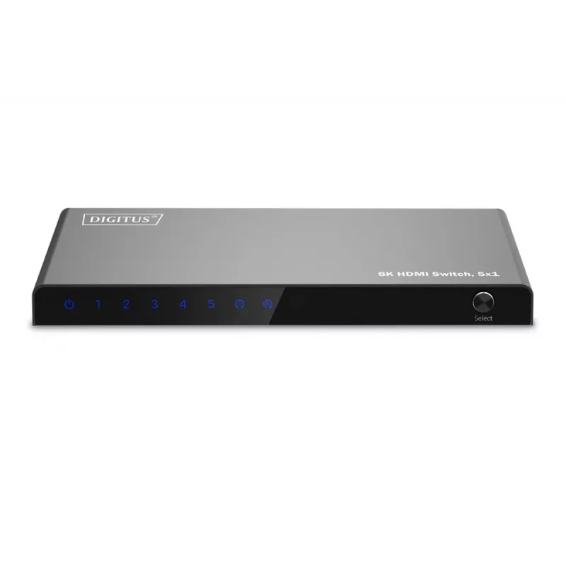 DIGITUS Διακόπτης HDMI 5x1. 8K/60Hz (4:4:4). HDR. HDCP2.3