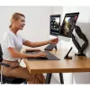Techly ICA-LCD 462B επιτραπέζιος βραχίονας οθόνης, ελατήριο αερίου, 17-32 ιντσών (43,2-81,3 cm), 9 kg, VESA 75x75/100x100, μαύρος