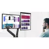 Techly ICA-LCD 462B επιτραπέζιος βραχίονας οθόνης, ελατήριο αερίου, 17-32 ιντσών (43,2-81,3 cm), 9 kg, VESA 75x75/100x100, μαύρος