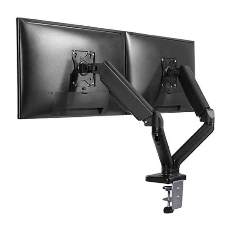 Techly ICA-LCD 462B επιτραπέζιος βραχίονας οθόνης, ελατήριο αερίου, 17-32 ιντσών (43,2-81,3 cm), 9 kg, VESA 75x75/100x100, μαύρος