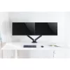 Techly ICA-LCD 462B επιτραπέζιος βραχίονας οθόνης, ελατήριο αερίου, 17-32 ιντσών (43,2-81,3 cm), 9 kg, VESA 75x75/100x100, μαύρος