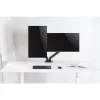 Techly ICA-LCD 462B επιτραπέζιος βραχίονας οθόνης, ελατήριο αερίου, 17-32 ιντσών (43,2-81,3 cm), 9 kg, VESA 75x75/100x100, μαύρος