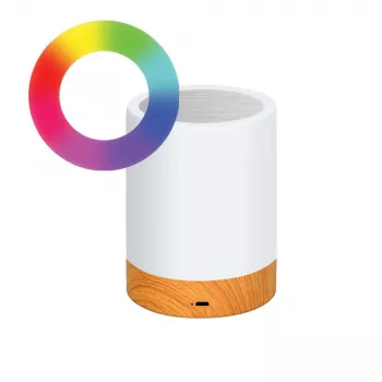 Επιτραπέζιο φωτιστικό Techly I-LED TOUCH 1,6 W Λευκό LED με έλεγχο αφής