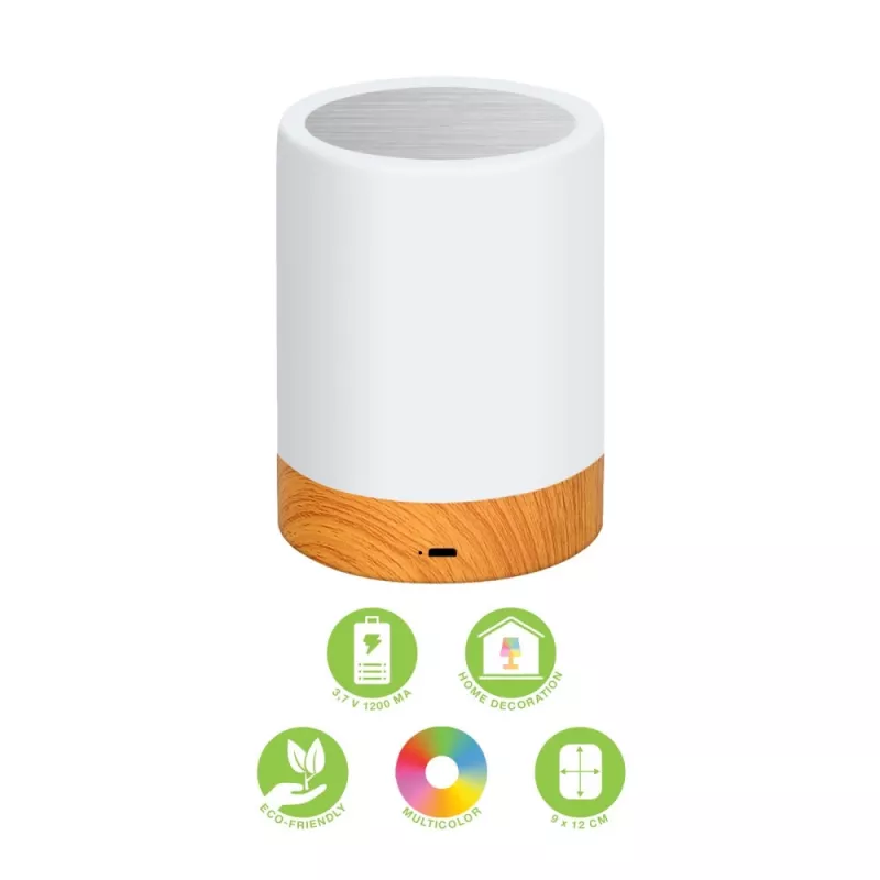 Επιτραπέζιο φωτιστικό Techly I-LED TOUCH 1,6 W Λευκό LED με έλεγχο αφής