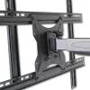Techly 40-65 Ultra λεπτή Full Motion Επιτοίχια βάση LCD TV Μαύρο ICA-PLB 171L