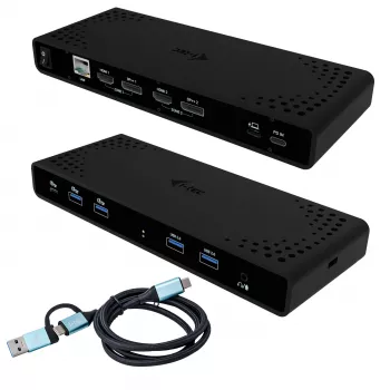 i-tec Universal Dual 4K Display Σταθμός σύνδεσης + Power Delivery 85W