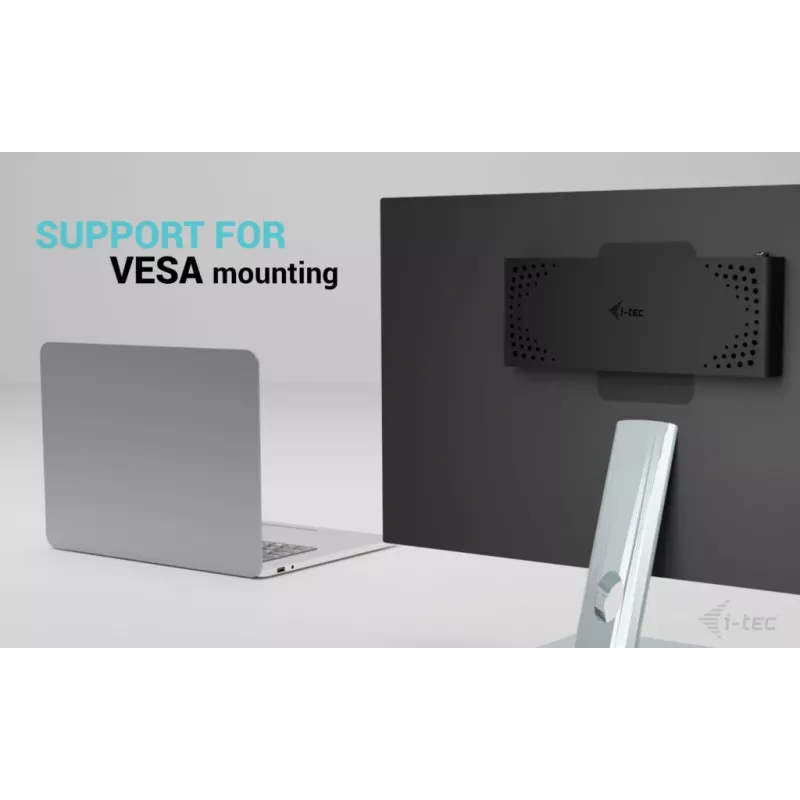 i-tec Universal Dual 4K Display Σταθμός σύνδεσης + Power Delivery 85W