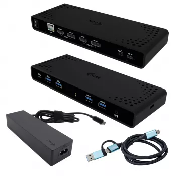 i-tec Universal Dual 4K Display Σταθμός σύνδεσης + Power Delivery 85W