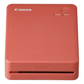 Canon SELPHY QX20 φορητός φωτογραφικός εκτυπωτής, εκτύπωση εξάχνωσης, 287 x 287 DPI, 72 x 85 mm, Wi-Fi, USB-C, κόκκινο τερακότα