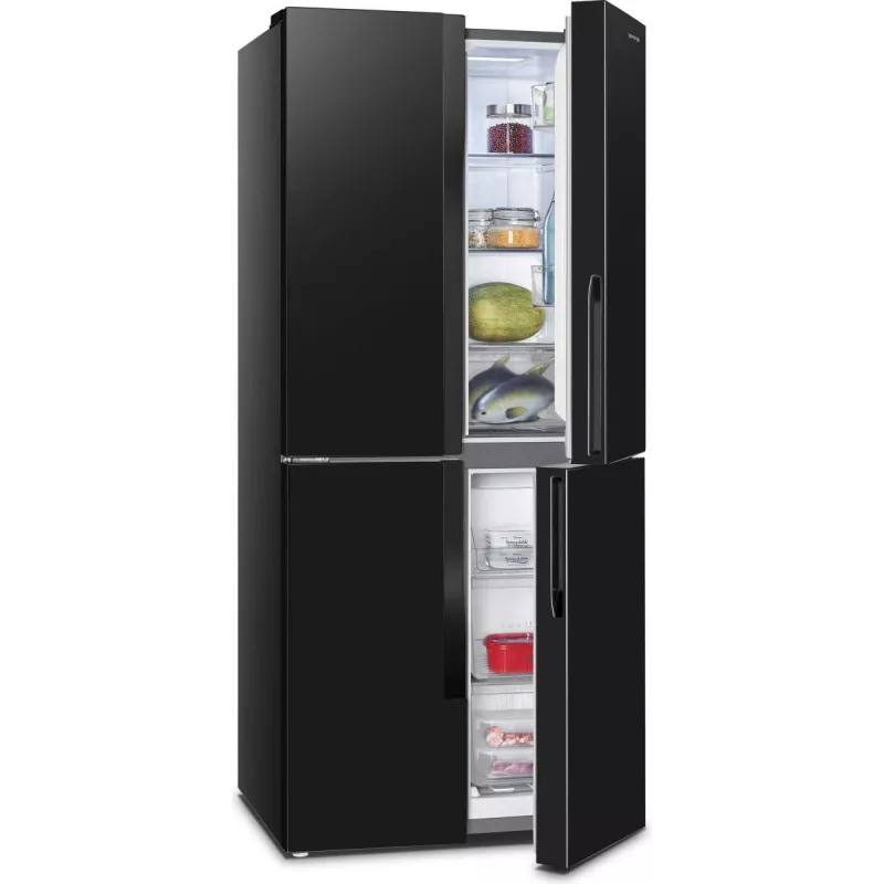 Gorenje G600 NRM818EMB Ψυγείο Side-by-Side Ελεύθερο 427 L Μαύρο