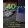 ICY BOX IB-1919M-C42 Θήκη SSD Ασημί M.2