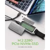 ICY BOX IB-1919M-C42 Θήκη SSD Ασημί M.2
