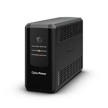 CyberPower UT650EG UPS line-interactive, 650 VA / 360 W, AVR, 3x Schuko, τύπου πύργου