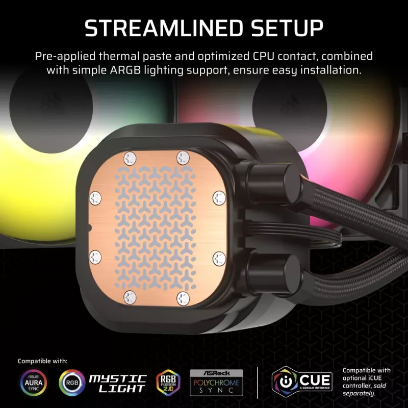 CORSAIR Ψύκτρα CPU - Nautilus 360 Rs ArGB Υδρόψυξη