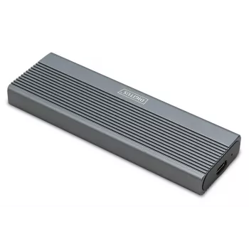 Θήκη εξωτερικού δίσκου USB DIGITUS - NVMe 10 Gbit/s USB 3.2 Gen 2 αλουμινίου χωρίς εργαλεία
