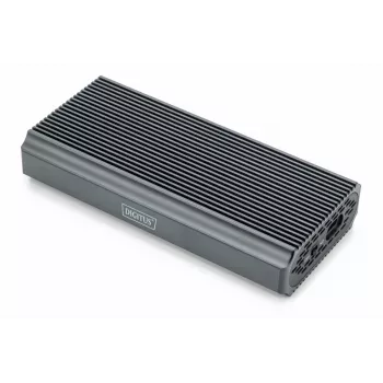 Θήκη εξωτερικού δίσκου USB M.2 SSD DIGITUS NVMe 40Gbps USB 4.0 αλουμινίου χωρίς εργαλεία DA-71158