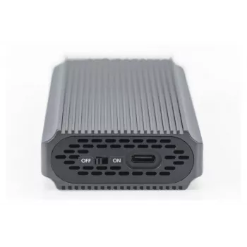 Θήκη εξωτερικού δίσκου USB M.2 SSD DIGITUS NVMe 40Gbps USB 4.0 αλουμινίου χωρίς εργαλεία DA-71158