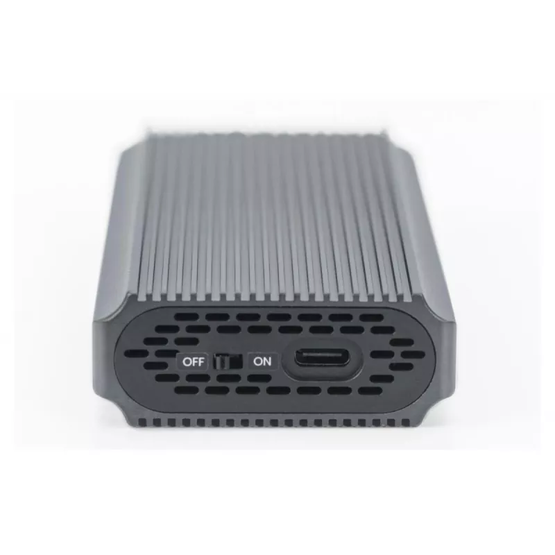 Θήκη εξωτερικού δίσκου USB M.2 SSD DIGITUS NVMe 40Gbps USB 4.0 αλουμινίου χωρίς εργαλεία DA-71158