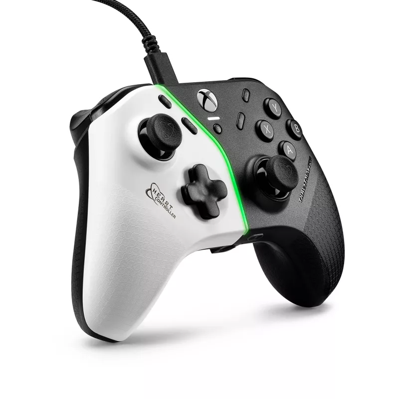 Thrustmaster H.E.A.R.T. Μαύρο, Λευκό USB Gamepad PC, Xbox One, Xbox One S, Xbox One X