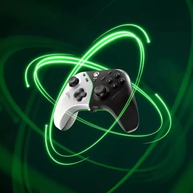 Thrustmaster H.E.A.R.T. Μαύρο, Λευκό USB Gamepad PC, Xbox One, Xbox One S, Xbox One X