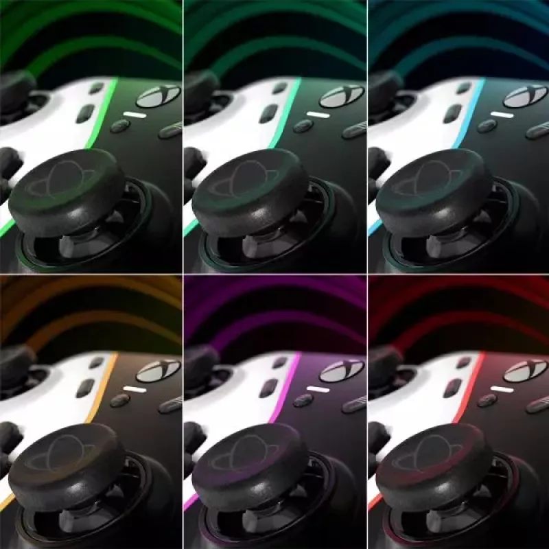Thrustmaster H.E.A.R.T. Μαύρο, Λευκό USB Gamepad PC, Xbox One, Xbox One S, Xbox One X