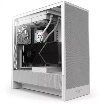 NZXT Κουτί CPU H7 Flow 2024 Mid Tower Airflow ATX Λευκό