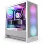 NZXT Κουτί CPU H7 Flow 2024 RGB Mid Tower Airflow ATX Λευκό