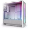 NZXT Κουτί CPU H7 Flow 2024 RGB Mid Tower Airflow ATX Λευκό