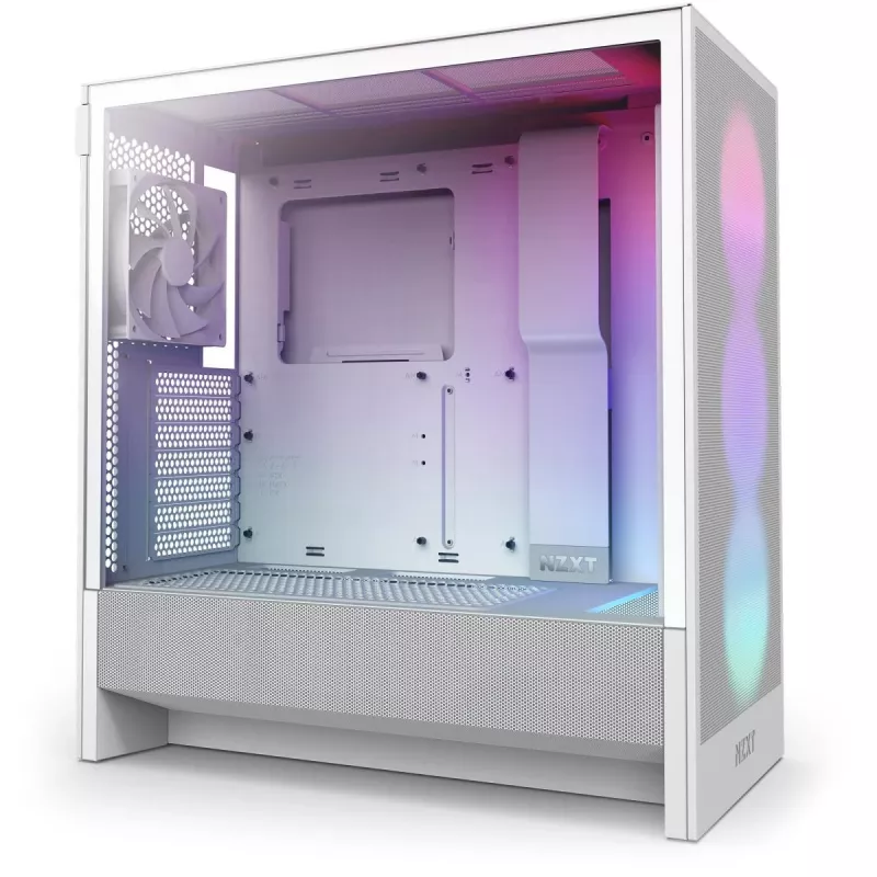 NZXT Κουτί CPU H7 Flow 2024 RGB Mid Tower Airflow ATX Λευκό