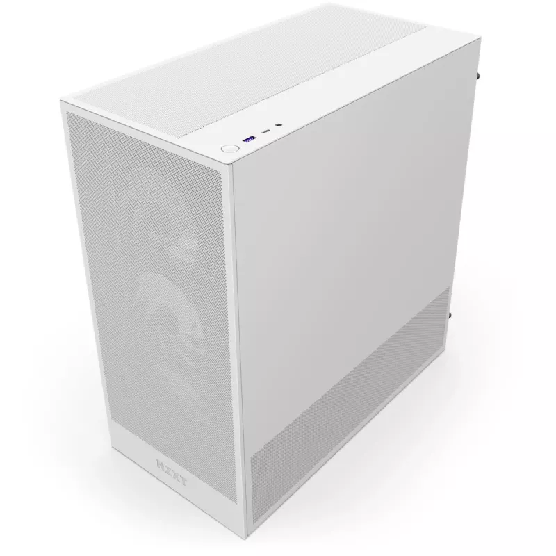 NZXT Κουτί CPU H7 Flow 2024 RGB Mid Tower Airflow ATX Λευκό