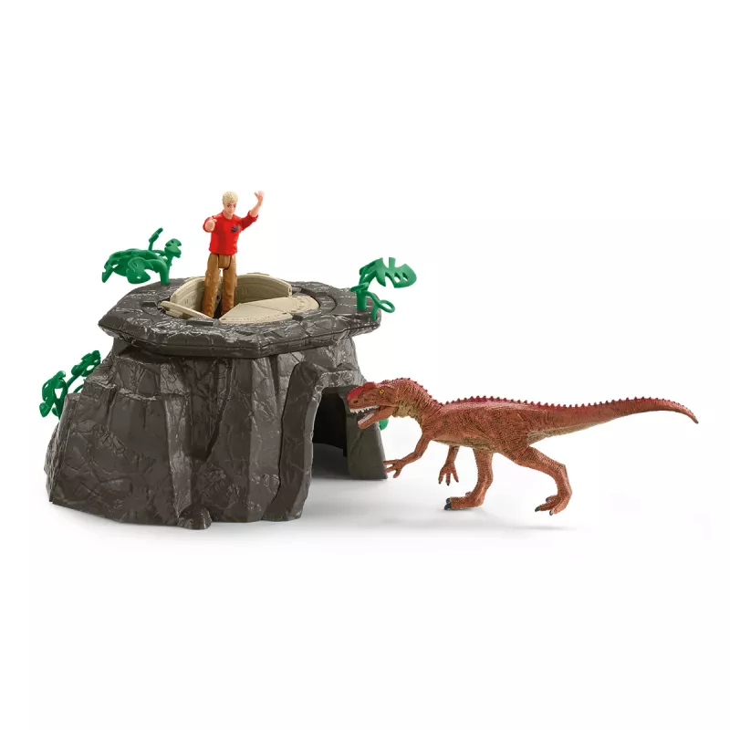Action/Abenteuer Schleich Κατάκτηση του ναού των δεινοσαύρων Mega-Set πολύχρωμο