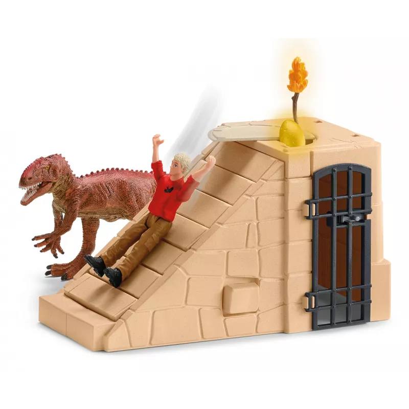Action/Abenteuer Schleich Κατάκτηση του ναού των δεινοσαύρων Mega-Set πολύχρωμο