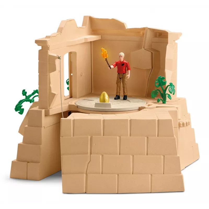 Action/Abenteuer Schleich Κατάκτηση του ναού των δεινοσαύρων Mega-Set πολύχρωμο