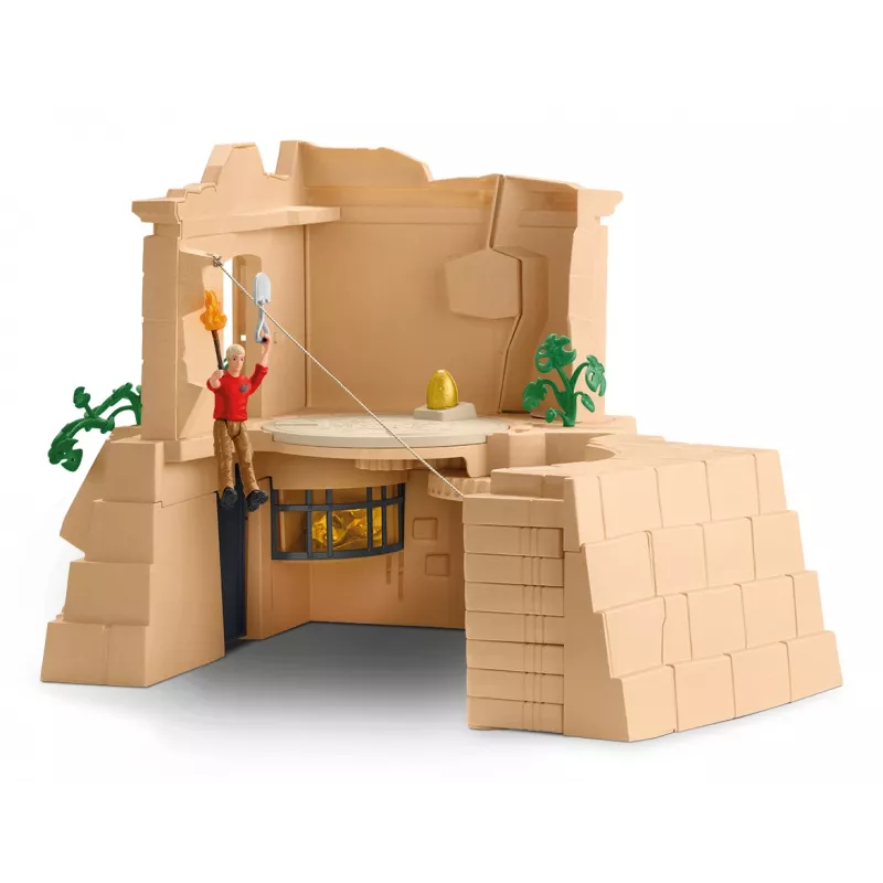 Action/Abenteuer Schleich Κατάκτηση του ναού των δεινοσαύρων Mega-Set πολύχρωμο
