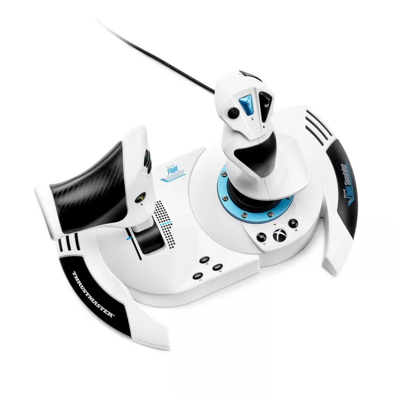 Joystick Thrustmaster T.Flight Hotas One Microsoft Flight Simulator Edition USB μαύρο λευκό