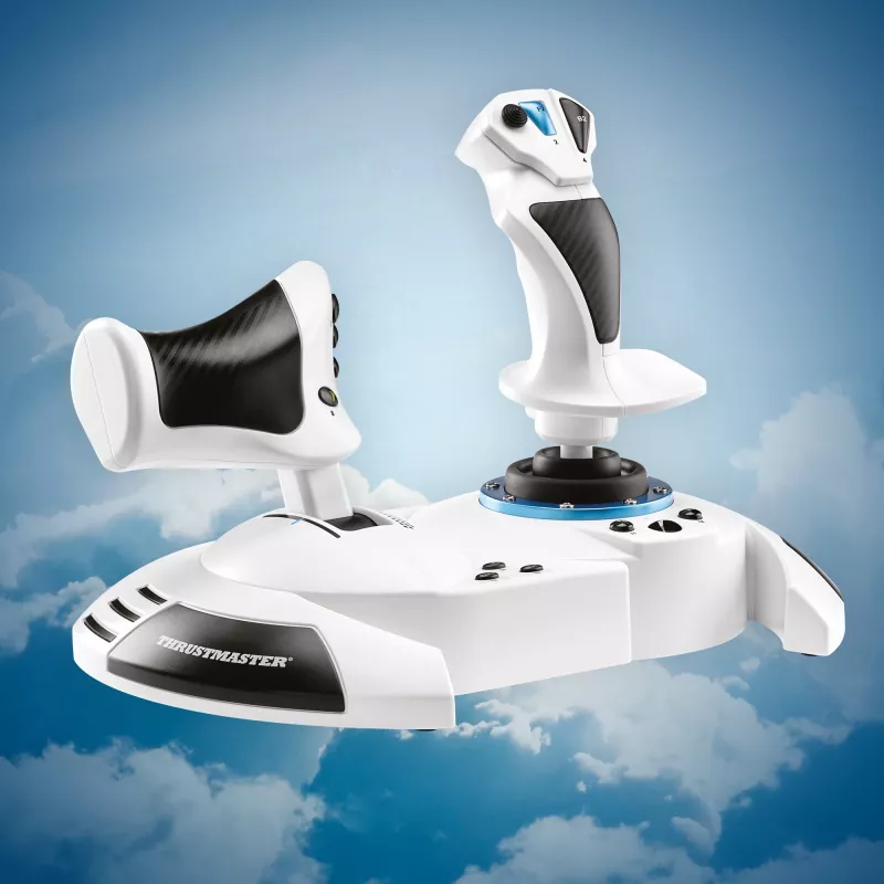Joystick Thrustmaster T.Flight Hotas One Microsoft Flight Simulator Edition USB μαύρο λευκό