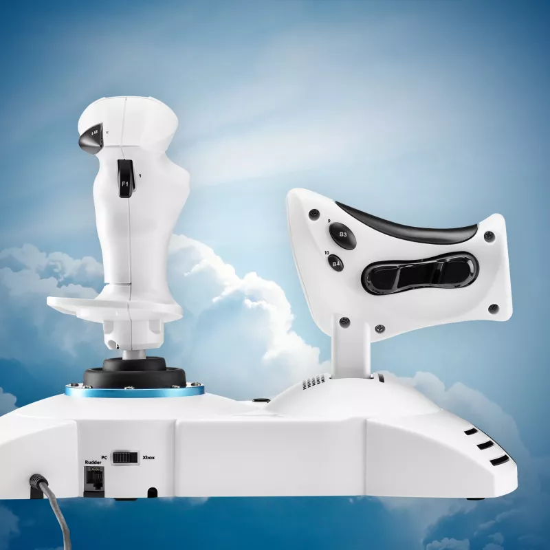 Joystick Thrustmaster T.Flight Hotas One Microsoft Flight Simulator Edition USB μαύρο λευκό