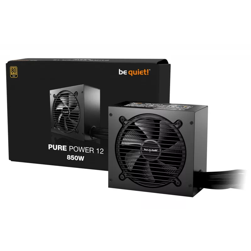 be quiet PURE POWER 12 850W τροφοδοτικό 20+4 pin ATX ATX μαύρο