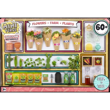 Miniverse - Make It Mini Botanicals, 8 ετών, Πολύχρωμο, Πλαστικό