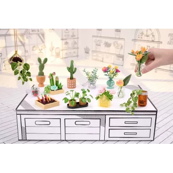 Miniverse - Make It Mini Botanicals, 8 ετών, Πολύχρωμο, Πλαστικό
