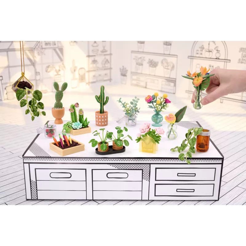 Miniverse - Make It Mini Botanicals, 8 ετών, Πολύχρωμο, Πλαστικό