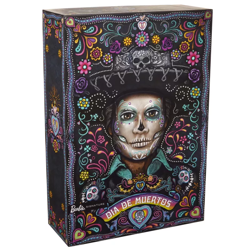 Κούκλα μόδας Mattel Barbie Ken Dia de Muertos Πολύχρωμο 3+
