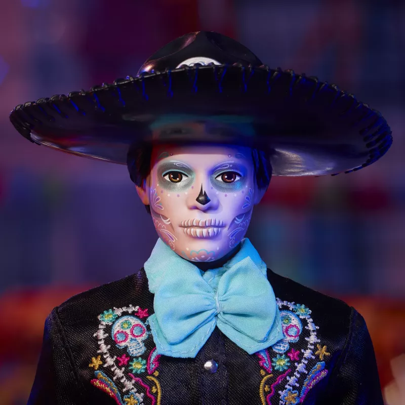 Κούκλα μόδας Mattel Barbie Ken Dia de Muertos Πολύχρωμο 3+