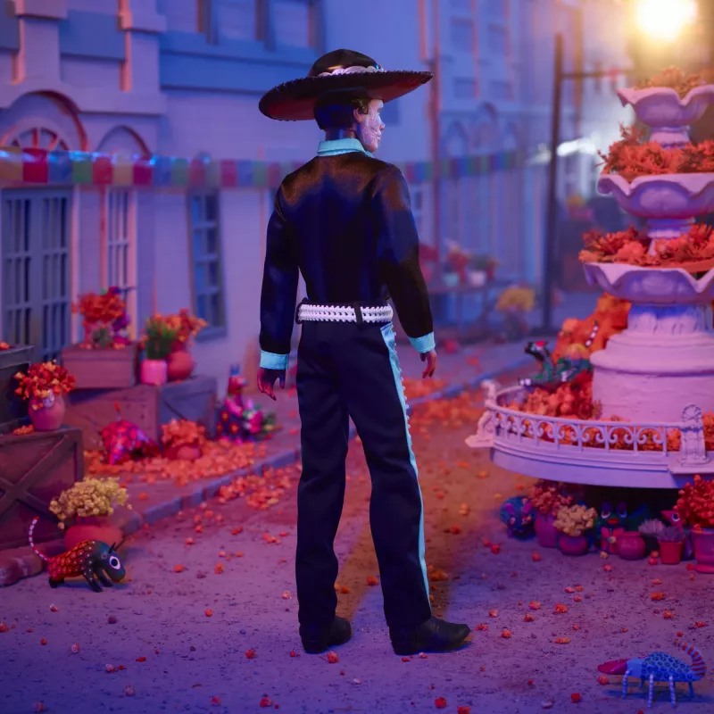 Κούκλα μόδας Mattel Barbie Ken Dia de Muertos Πολύχρωμο 3+