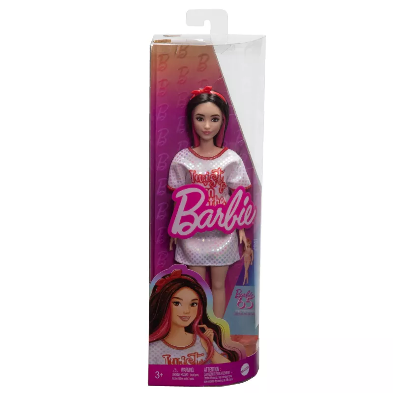 Κούκλα μόδας Mattel Barbie Fashionistas Κούκλα θηλυκό 298 mm πολύχρωμο