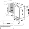 Whirlpool WSBC 3M27 X Εντοιχιζόμενο 10 σερβίτσια