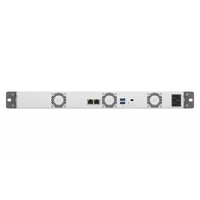 QNAP TS-433eU NAS Rack (1U) Cortex-A Cortex-A55 4 GB 0 TB QNAP Turbo System Μαύρο
